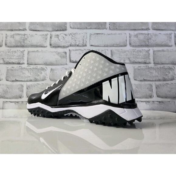 Nike Vapor Pro 3/4 Destroyer Football White/Black 527879-100 Men\'s Size 10 main image 5